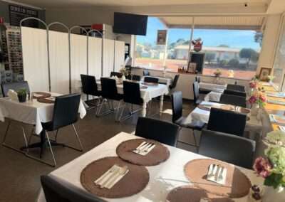 Restaurant serving breakfast in Wudinna