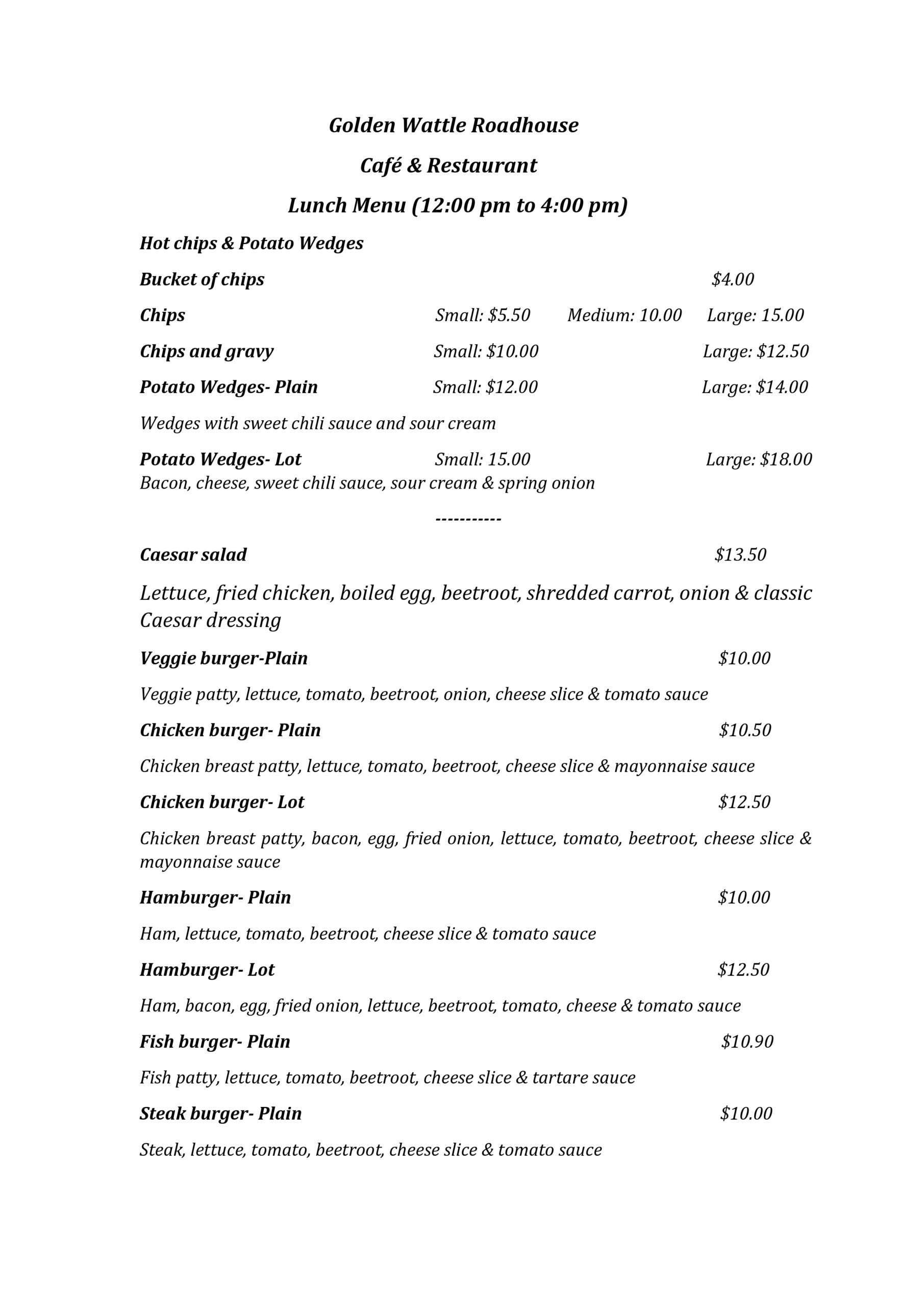page_3 Golden Wattle Roadhouse Menu - 3